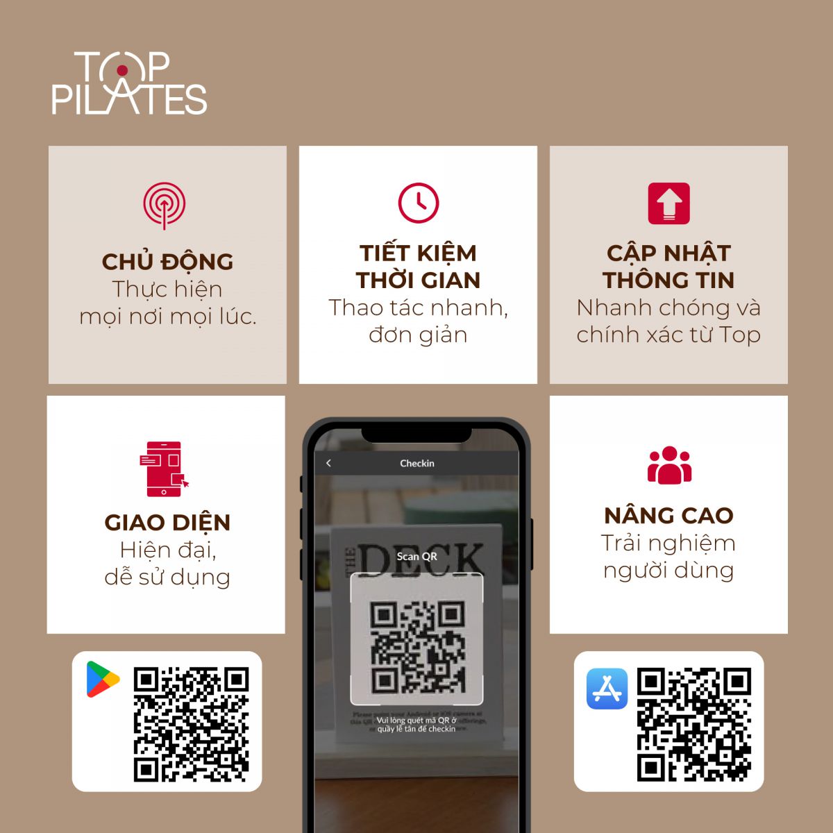 Những lý do nên tải và sử dụng app Top Pilates